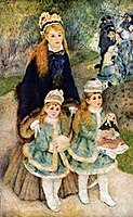 Renoir, Niñas en un jardín