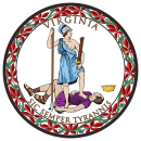 State seal of Commonwealth of Virginia