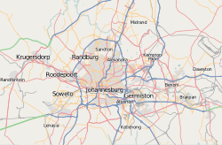 Johannesburg is located in Greater Johannesburg