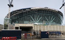 Image of stadium nearing completion