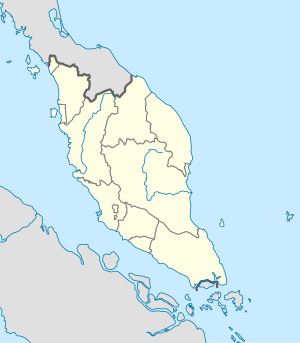 Gemas is located in Peninsular Malaysia