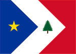 Flag of the New England Acadians