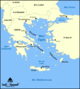 Localització de la mar Egea