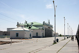 Järnvägsstationen i Tjojr