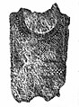 Stone rubbing of anthropomorphic stele no 10, Sion, Petit-Chasseur necropolis, Neolithic
