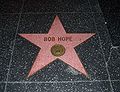 L'estrella de Bob Hope al Passeig de la Fama de Hollywood a Hollywood Boulevard.