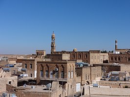 Het oude stadsdeel van Midyat, centrum van de Suryoye.