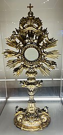 Monstrance, Lombard area (18th century).