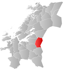 Meråkers kommun i Trøndelag fylke.