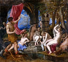 Tiziano: Diana og Aktaion (1556-1559)