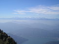 Monte Generoso, vista in direzione del Monte Rosa