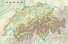 Glaciar del Ródano ubicada en Suiza