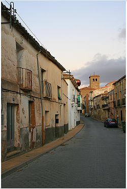 'n straattoneel in Gómara