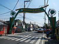 Welcome arch