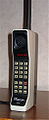 Image 11The Motorola DynaTAC 8000X. In 1983, it became the first commercially available handheld cellular mobile phone. (from Mobile phone)