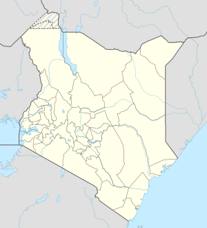 Huyện Meru North trên bản đồ Kenya