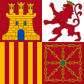 Bandera de proa, tajamar o torrotito de la Armada Española