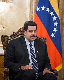 Nicolás Maduro in meeting with Iranian President Hassan Rouhani in Saadabad Palace.jpg