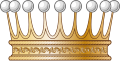 Corona de conde (moderna)