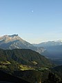 Vue depuis Veyges (village de Huémoz).