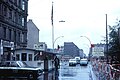 Checkpoint Charlie en 1963, depuis le secteur américain.