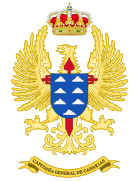 Escudo de la Capitanía General de Canarias (1979-1984)