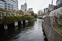 水道橋から御茶ノ水方向を見る （東京都千代田区/文京区）