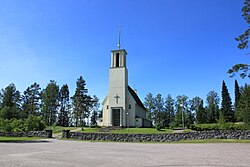 Simpele church in Rautjärvi