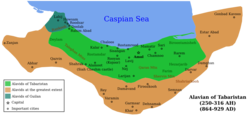阿拉菲德王朝地圖