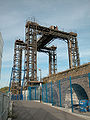 Deptford Creek lift bridge, the eastern end of the viaduct.