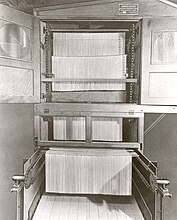 An industrial dryer for spaghetti or other long goods pasta products, also by the Consolidated Macaroni Machine Corporation