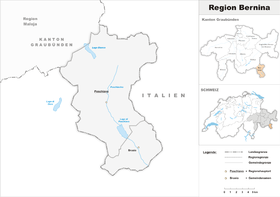 Localisation de Région de Bernina