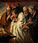 Jacob Jordaens Els quatre evangelistes