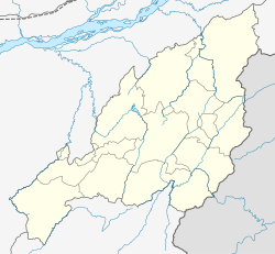 Map of Nagaland