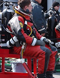 in drysuit