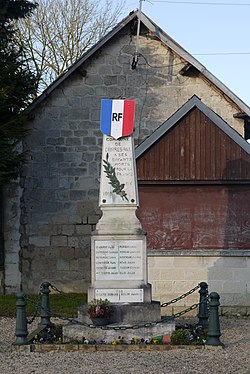 Skyline of Chivres-Val