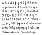 Österreichische Schulschrift 1969–1995