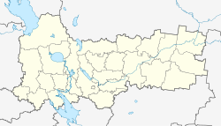 Kuksino is located in Vologda Oblast