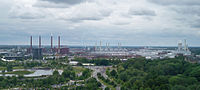 Volkswagen headquarters and factory in Wolfsburg