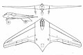 Desenho do Horten Ho 229 V1