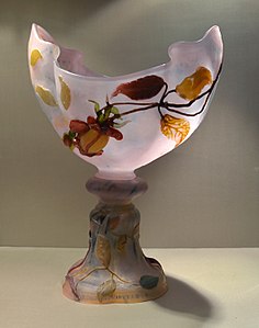 Rose de France cup by Gallé (1901)