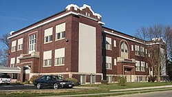 The former McKinley School is listed on the National Register of Historic Places