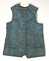 1780-1795 American or European Silk Vest