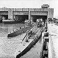 German type VII and IX U-boats at Trondheim after the war on 19 May 1945