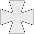 Plain Cossack cross.