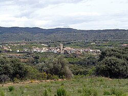 Panoramic view of Colungo