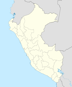 Map showing the location of El Brujo