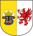 Mecklenburg-Etu-Pommerin vaakuna.