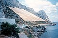 Collecteur d'eau sur le rocher de Gibraltar.