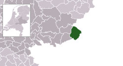 Ligging van Winterswijkmunisipaliteit in Gelderland